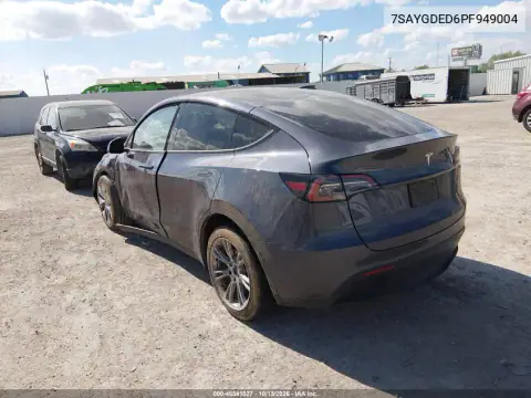 7SAYGDED6PF949004 — 2023 Tesla Model Y, фото 3 с аукциона IAAI, Передний левый