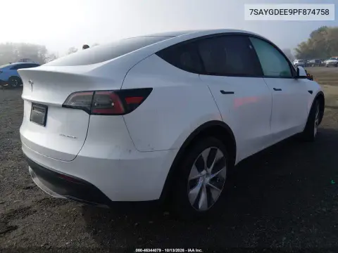 2023 Tesla Model Y Awd/Long Range Dual Motor All-Wheel Drive VIN 7SAYGDEE9PF874758 фото 4