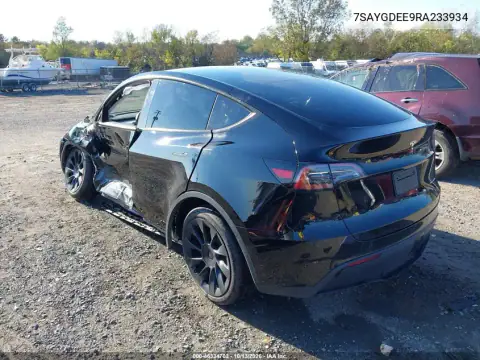 7SAYGDEE9RA233934 — 2024 Tesla Model Y, фото 3 с аукциона IAAI, Боковая часть