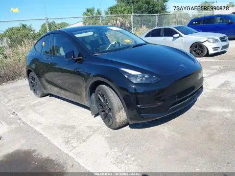 7SAYGAEE5RF990878 — 2024 Tesla Model Y, Биологическая опасность, фото до ремонта