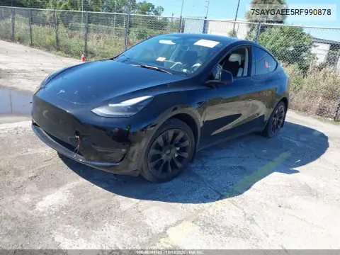 7SAYGAEE5RF990878 — 2024 Tesla Model Y, фото 2 с аукциона IAAI, Биологическая опасность