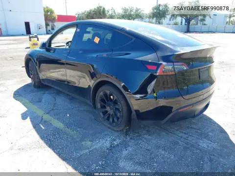 7SAYGAEE5RF990878 — 2024 Tesla Model Y, фото 3 с аукциона IAAI, Биологическая опасность