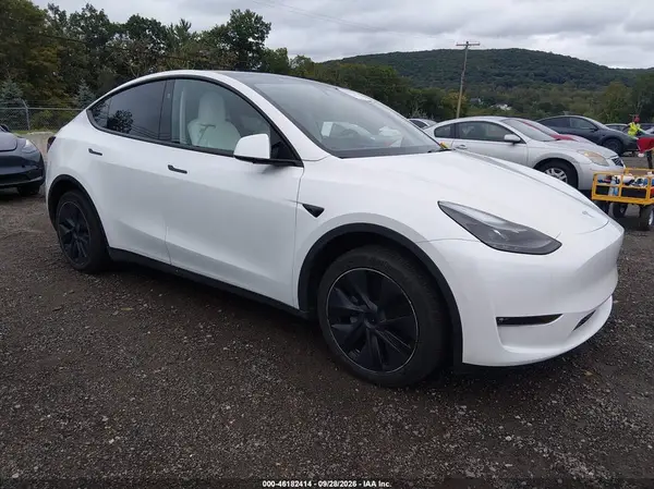7SAYGDEE7SF241751 — 2025 Tesla Model Y, Подтопление (Flood), фото до ремонта