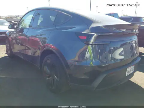 2026 Tesla Model Y Premium Rear-Wheel Drive/Rear-Wheel Drive VIN 7SAYGDED7TF525180 фото 3