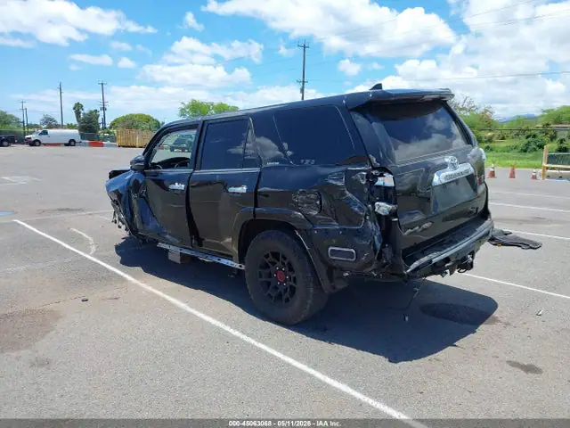 JTEDU5JR1N5267475 — 2022 Toyota 4RUNNER Limited, фото 3 с аукциона IAAI 13.10.2026, Передняя часть слева