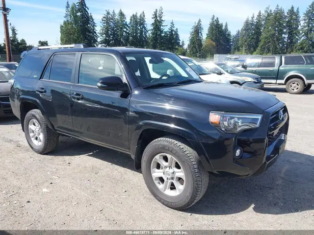 JTENU5JR7M5874578 — 2021 Toyota 4RUNNER SR5 Premium, Задняя часть слева (Left Rear), фото до ремонта
