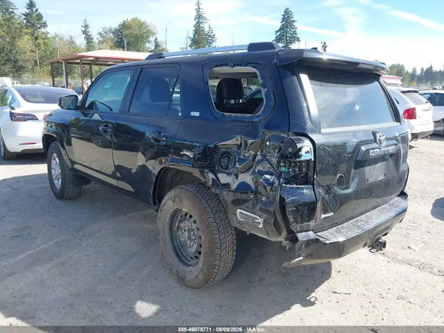 JTENU5JR7M5874578 — 2021 Toyota 4RUNNER SR5 Premium, фото 3 с аукциона IAAI 30.09.2026, Задняя часть слева