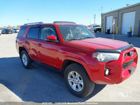 JTEBU5JR4F5238755 — 2015 Toyota 4RUNNER SR5 V6, Передняя часть (Front), фото до ремонта