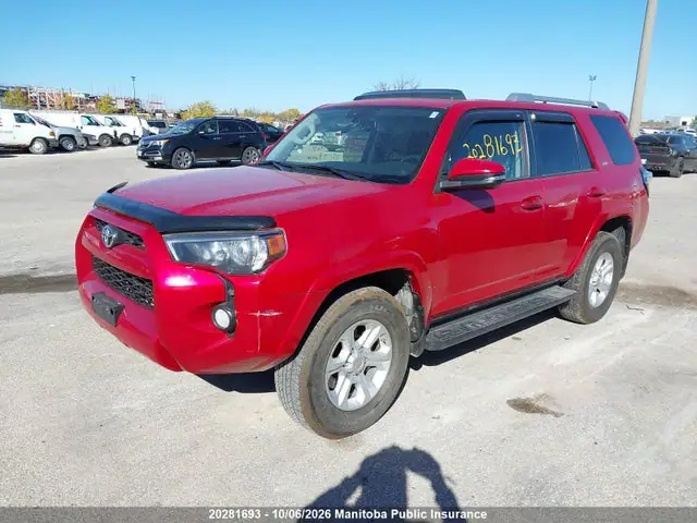 2015 Toyota 4runner Sr5 V6 VIN JTEBU5JR4F5238755 фото 2