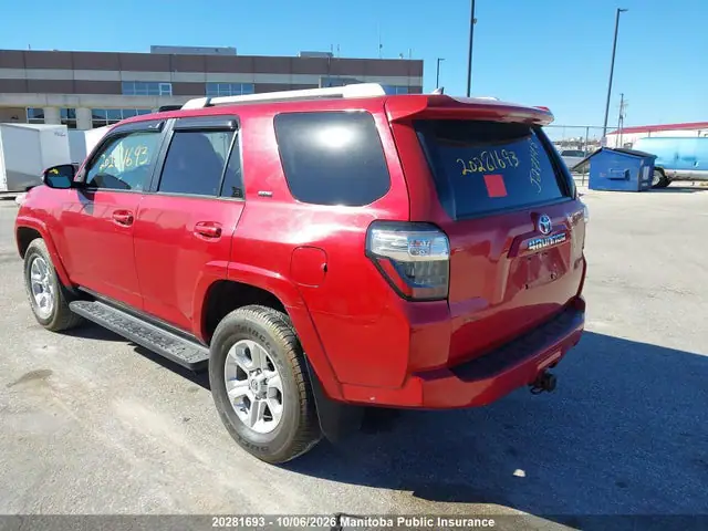 2015 Toyota 4runner Sr5 V6 VIN JTEBU5JR4F5238755 фото 3