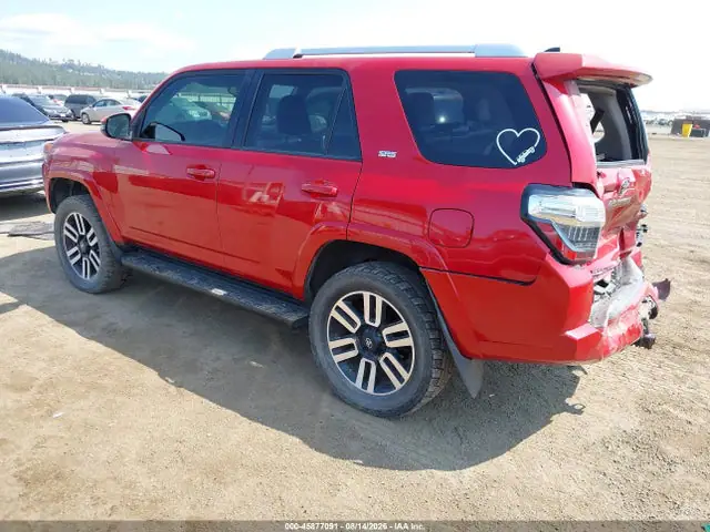 JTEBU5JR9G5295647 — 2016 Toyota 4RUNNER SR5, фото 3 с аукциона IAAI 29.09.2026, Передняя и задняя части