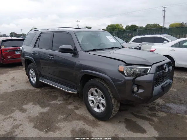 2016 Toyota 4RUNNER SR5 VIN JTEZU5JR8G5139789 фото 1