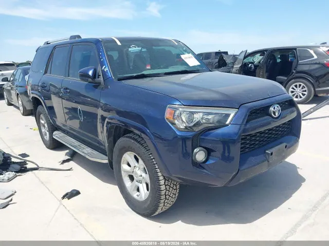 2019 Toyota 4RUNNER SR5 VIN JTEZU5JR6K5213476 фото 1