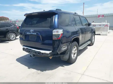 2019 Toyota 4RUNNER SR5 VIN JTEZU5JR6K5213476 фото 4