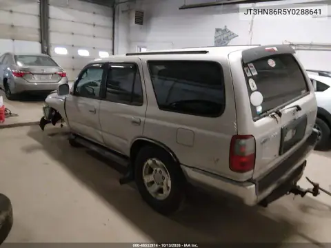 JT3HN86R5Y0288641 — 2000 Toyota 4RUNNER, фото 3 с аукциона IAAI 21.10.2026, Естественный износ
