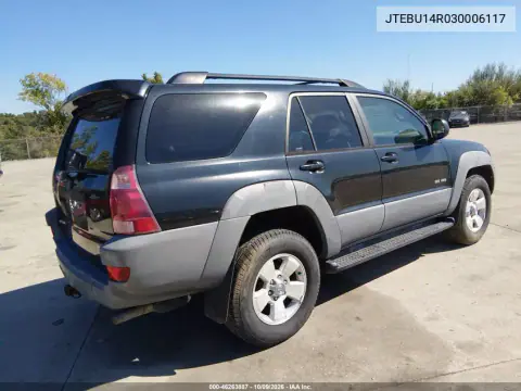 2003 Toyota 4Runner Sr5 V6 VIN JTEBU14R030006117 фото 5