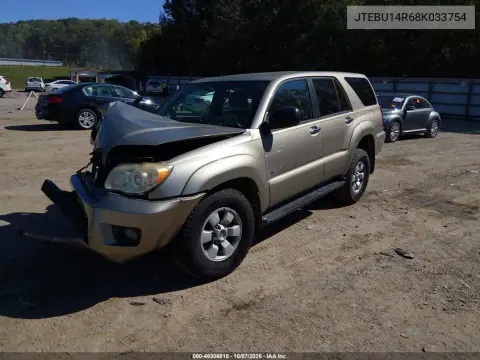 2008 Toyota 4Runner Sr5 V6 VIN JTEBU14R68K033754 фото 2