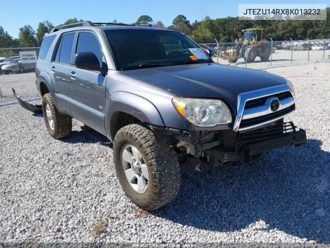 JTEZU14RX8K013232 — 2008 Toyota 4RUNNER, Передняя часть, фото до ремонта