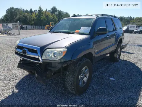 2008 Toyota 4Runner Sr5 V6 VIN JTEZU14RX8K013232 фото 3