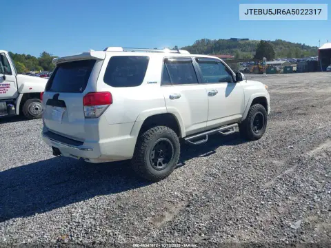 2010 Toyota 4Runner Limited V6 VIN JTEBU5JR6A5022317 фото 5