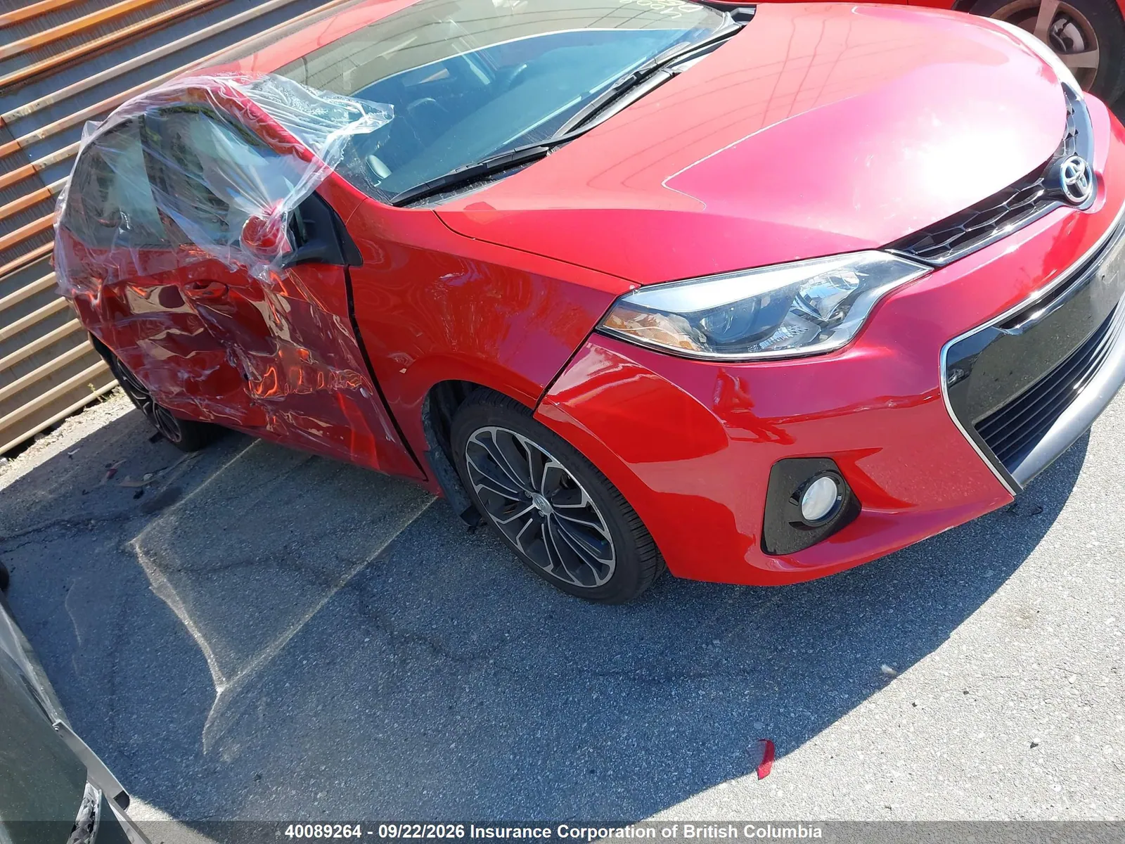 2014 Toyota Corolla L/Le/Le Pls/Prm/S/S Pls VIN 2T1BURHEXEC057174 фото 2