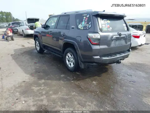 2014 Toyota 4Runner Sr5 Premium VIN JTEBU5JR6E5163801 фото 4