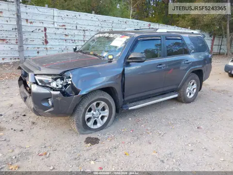2015 Toyota 4Runner Sr5 VIN JTEBU5JR5F5243365 фото 3