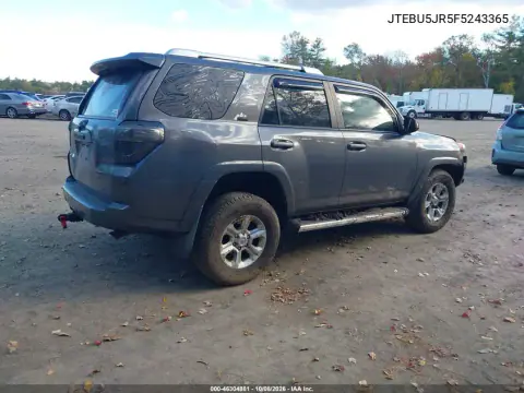 2015 Toyota 4Runner Sr5 VIN JTEBU5JR5F5243365 фото 5