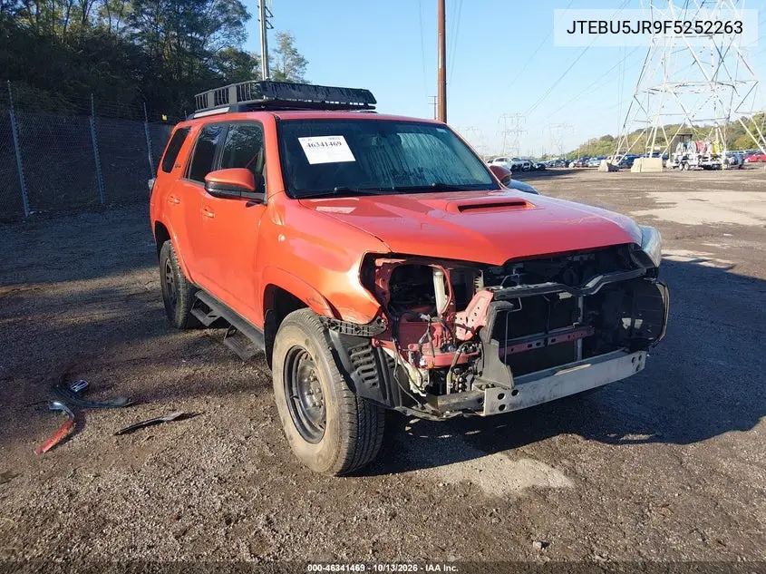 2015 Toyota 4Runner Trd Pro VIN JTEBU5JR9F5252263 фото 2