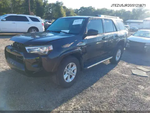 2016 Toyota 4Runner Sr5 VIN JTEZU5JR2G5121871 фото 3