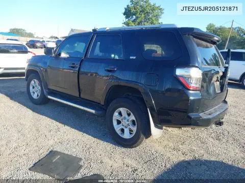 2016 Toyota 4Runner Sr5 VIN JTEZU5JR2G5121871 фото 4