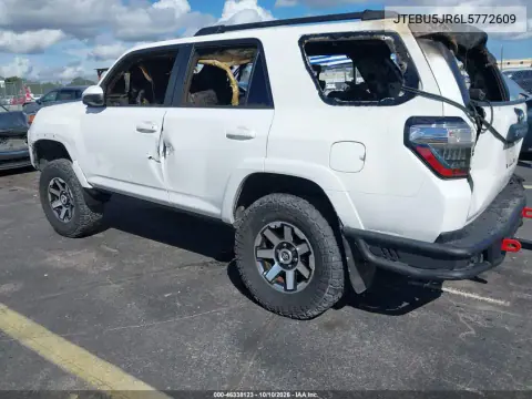 2020 Toyota 4Runner Trd Off Road VIN JTEBU5JR6L5772609 фото 3