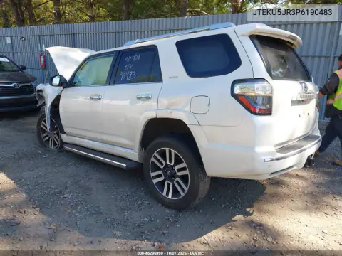 2023 Toyota 4Runner Limited VIN JTEKU5JR3P6190483 фото 3