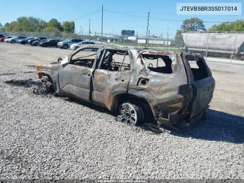 2025 Toyota 4Runner Hybrid Trd Pro VIN JTEVB5BR3S5017014 фото 3