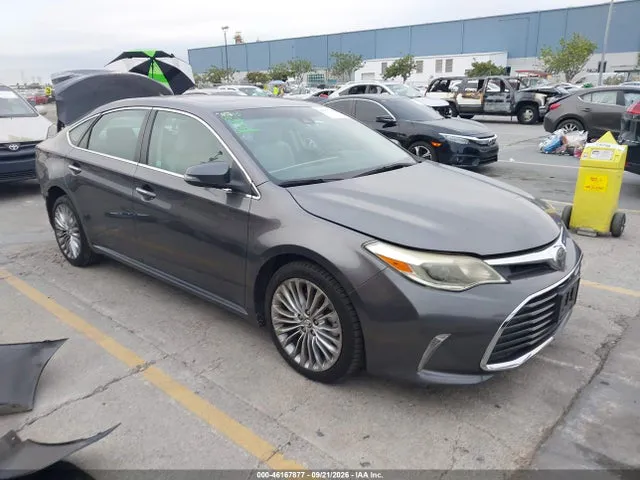 2016 Toyota AVALON LIMITED VIN 4T1BK1EB1GU203724 фото 1