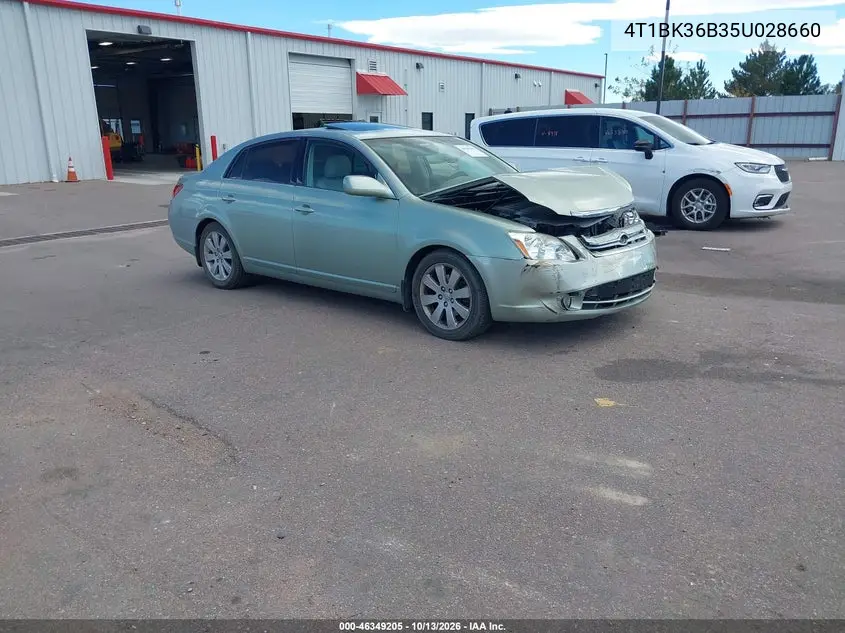 4T1BK36B35U028660 — 2005 Toyota Avalon, фото 2 с аукциона IAAI, Передняя часть