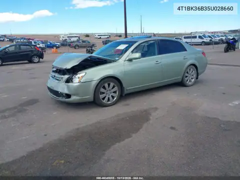 4T1BK36B35U028660 — 2005 Toyota Avalon, фото 3 с аукциона IAAI, Передняя часть