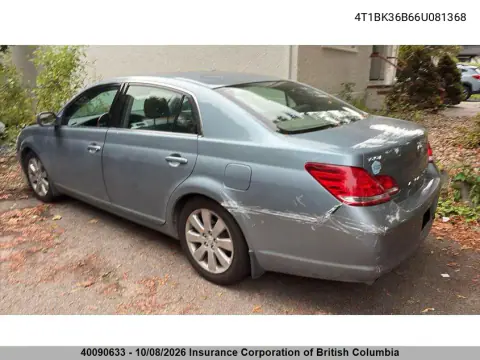 2006 Toyota Avalon Xl/Xls/Touring/Limited VIN 4T1BK36B66U081368 фото 3
