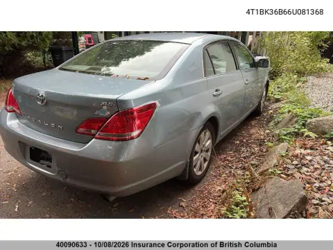 2006 Toyota Avalon Xl/Xls/Touring/Limited VIN 4T1BK36B66U081368 фото 4