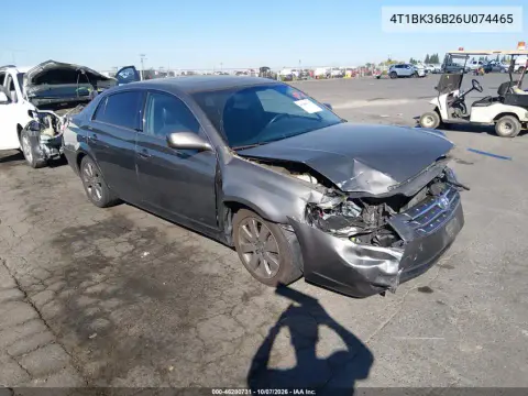 4T1BK36B26U074465 — 2006 Toyota Avalon, Передняя часть, фото до ремонта