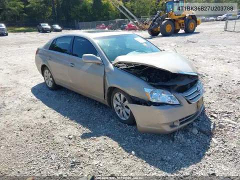 4T1BK36B27U203788 — 2007 Toyota Avalon, Биологическая опасность, фото до ремонта