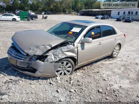 4T1BK36B27U203788 — 2007 Toyota Avalon, фото 2 с аукциона IAAI, Биологическая опасность
