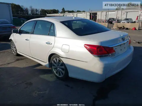2011 Toyota Avalon Limited VIN 4T1BK3DBXBU374459 фото 4