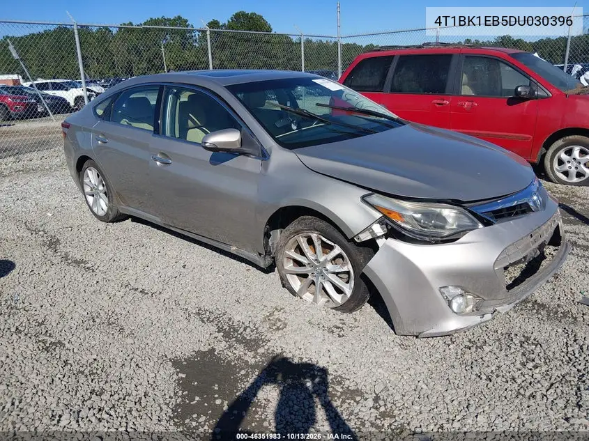 4T1BK1EB5DU030396 Toyota Avalon 2013 — повреждение Передняя часть, фото до ремонта