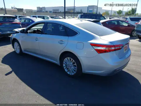 2014 Toyota Avalon Hybrid Xle Touring VIN 4T1BD1EB8EU028203 фото 4
