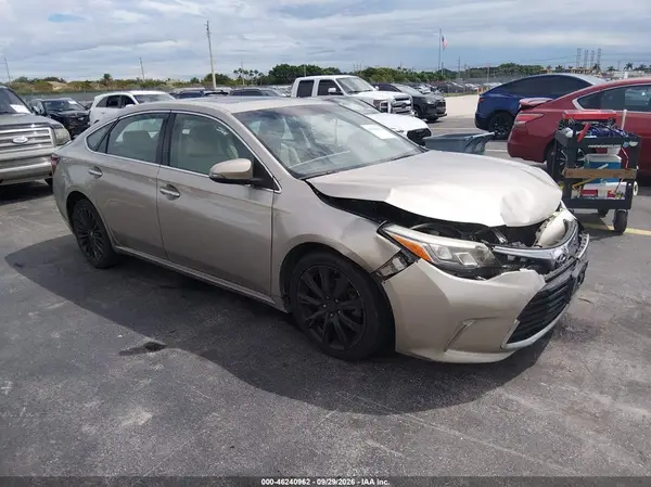 4T1BK1EB6GU204965 — 2016 Toyota Avalon, Передняя часть (Front End), фото до ремонта