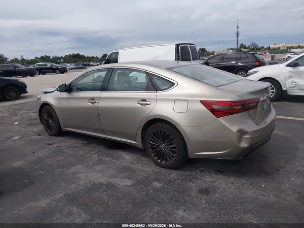 4T1BK1EB6GU204965 — 2016 Toyota Avalon, фото 3 с аукциона IAAI, Передняя часть