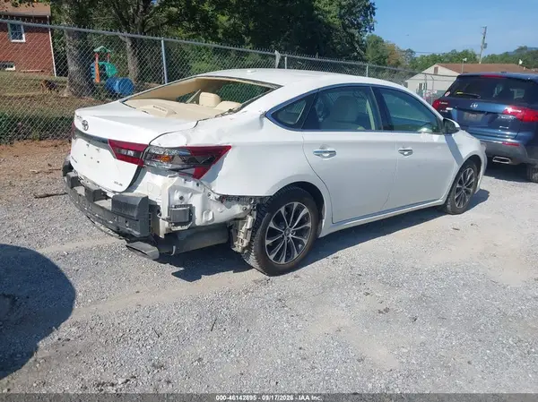 4T1BK1EB0HU258974 — 2017 Toyota Avalon, фото 4 с аукциона IAAI 13.10.2026, Задняя часть