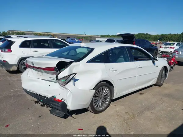 4T1B21FB0KU007183 — 2019 Toyota Avalon, фото 4 с аукциона IAAI 12.10.2026, Задняя часть