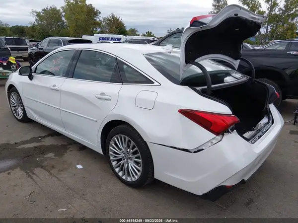 4T1CZ1FB8LU050218 — 2020 Toyota Avalon, фото 3 с аукциона IAAI, Задняя часть
